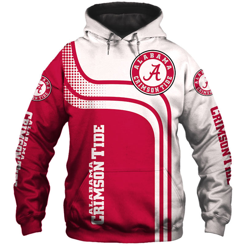Alabama Crimson Tide 3d Hoodie